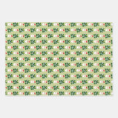 Weihnachts-Weihnachtsgrün Geschenkpapier Set (Vorderseite)
