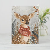 Weihnachts Weihnachtsgruß Weihnachtsfest Feiertagskarte (Stehend Vorderseite)