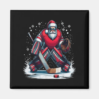 Weihnachts Weihnachtshockey Goalie Ugly Weihnachte Magnet