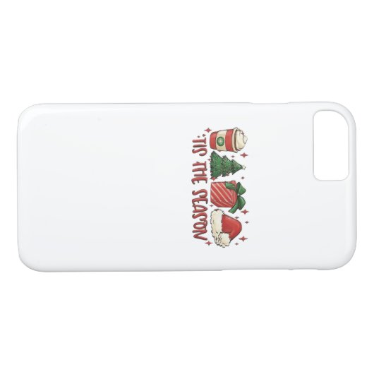 Weihnachts-Weihnachtskaffee Funny Holiday Liebe Case-Mate iPhone Hülle (Rückseite (Horizontal))