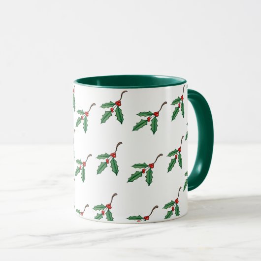 Weihnachts-Weihnachtskaffee Tasse (VorderseiteRechts)