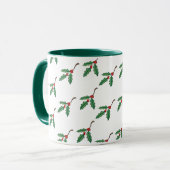 Weihnachts-Weihnachtskaffee Tasse (Vorderseite Links)