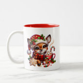 Weihnachts-Weihnachtskaffee Tasse (Links)