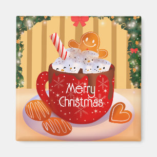 Weihnachts-Weihnachtskalender Magnet