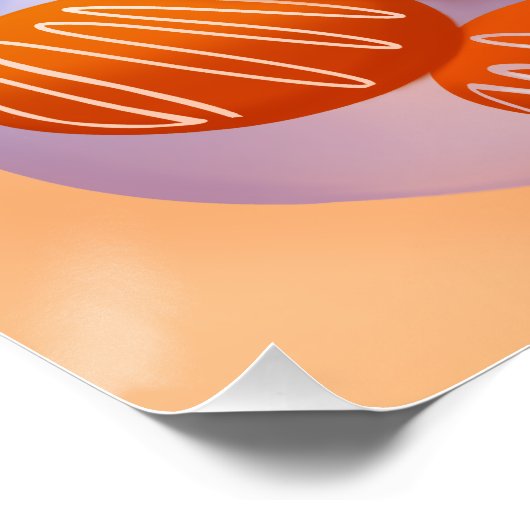 Weihnachts-Weihnachtskalender Poster (Ecke)