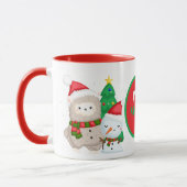 Weihnachts-Weihnachtskalender Tasse (Links)