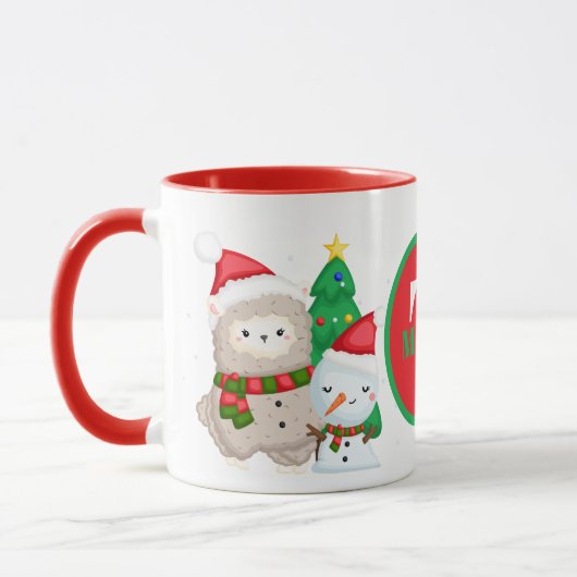 Weihnachts-Weihnachtskalender Tasse (Links)