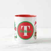 Weihnachts-Weihnachtskalender Tasse (Zentrum)