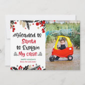 Weihnachts-Weihnachtskarte (Vorderseite)