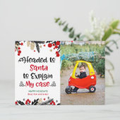 Weihnachts-Weihnachtskarte (Stehend Vorderseite)