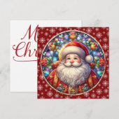 Weihnachts-Weihnachtskarte (Vorne/Hinten)