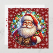 Weihnachts-Weihnachtskarte (Vorne/Hinten)