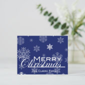 Weihnachts-Weihnachtskarte der Saison Feiertagspostkarte (Stehend Vorderseite)