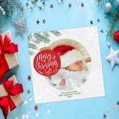 Weihnachts-Weihnachtskarte Einladung