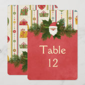 Weihnachts Weihnachtskarte Einladung (Vorne/Hinten)