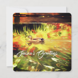 Weihnachts-Weihnachtskarte Feiertagskarte