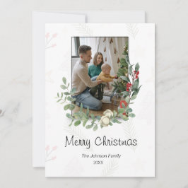 Weihnachts-Weihnachtskarte Feiertagskarte