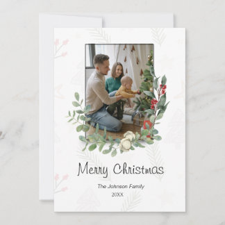 Weihnachts-Weihnachtskarte Feiertagskarte