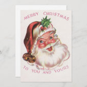 Weihnachts Weihnachtskarte Feiertagskarte (Vorne/Hinten)