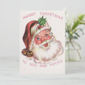 Weihnachts Weihnachtskarte Feiertagskarte (Stehend Vorderseite)