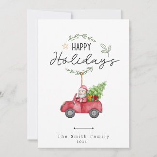 Weihnachts-Weihnachtskarte Feiertagskarte