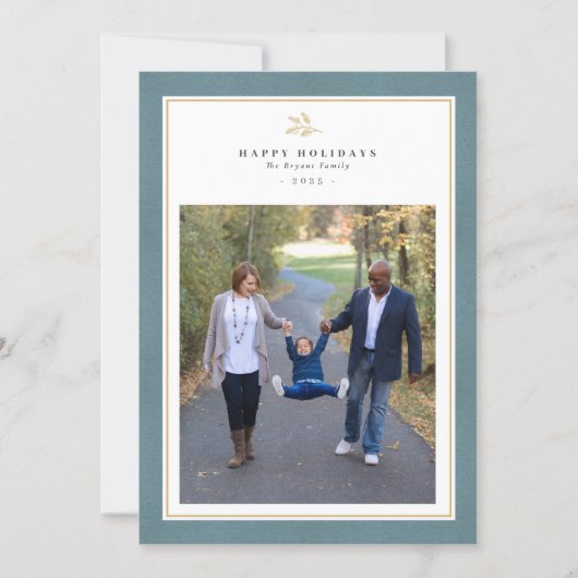 Weihnachts-Weihnachtskarte Feiertagskarte (Vorderseite)