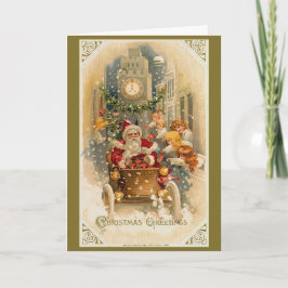 Weihnachts-Weihnachtskarte Feiertagskarte