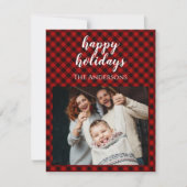 Weihnachts-Weihnachtskarte Feiertagskarte (Vorderseite)