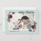 Weihnachts-Weihnachtskarte Feiertagskarte (Vorderseite)