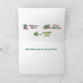 Weihnachts-Weihnachtskarte Feiertagskarte (Innenseite)