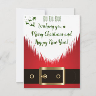 Weihnachts-Weihnachtskarte Feiertagskarte