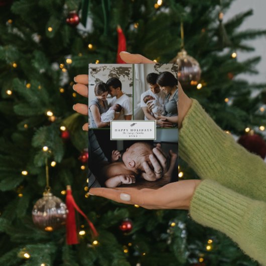 Weihnachts-Weihnachtskarte Feiertagskarte