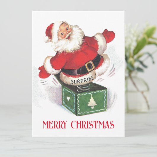 Weihnachts Weihnachtskarte Feiertagskarte (Stehend Vorderseite)