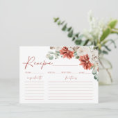 Weihnachts-Weihnachtskarte für den Roten Winter Br Einladung (Stehend Vorderseite)