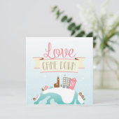 Weihnachts-Weihnachtskarte für die Religionsgemein Feiertagskarte (Stehend Vorderseite)