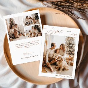 Weihnachts-Weihnachtskarte für Fotos Hunde Weihnac Einladung