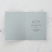 Weihnachts-Weihnachtskarte im Nickerchen Karte (Innenseite)