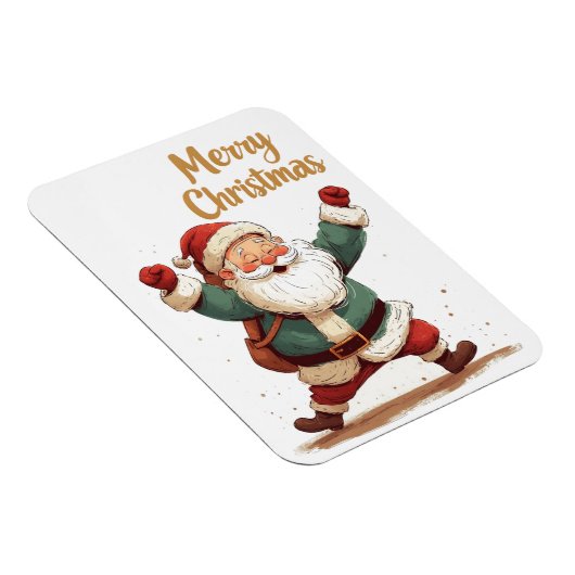 Weihnachts-Weihnachtskarte Magnet (Rechte Seite)