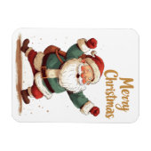 Weihnachts-Weihnachtskarte Magnet (Horizontal)