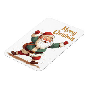 Weihnachts-Weihnachtskarte Magnet