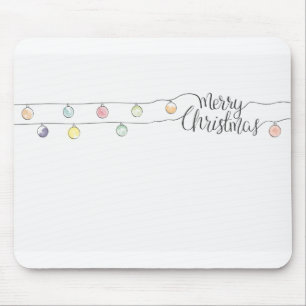 Weihnachts-Weihnachtskarte Mousepad