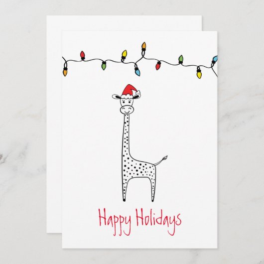 Weihnachts-Weihnachtskarten (Vorne/Hinten)