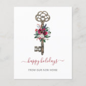 Weihnachts-Weihnachtskarten für bewegte Feiertage (Vorderseite)