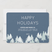 Weihnachts-Weihnachtskarten für Unternehmen Einladung (Vorderseite)