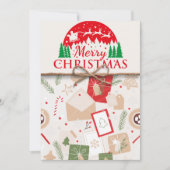 Weihnachts-Weihnachtskarten Weihnachtskarten Feiertagskarte (Vorderseite)