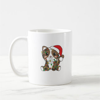 Weihnachts-Weihnachtskatzen Kaffeetasse
