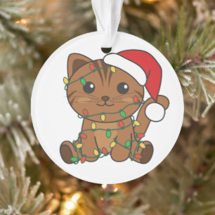 Weihnachts-Weihnachtskatzen Ornament