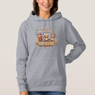Weihnachts-Weihnachtskekse in der Crew Hoodie