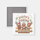 Weihnachts-Weihnachtskekse in der Crew Magnet (Vorderseite/Rückseite)