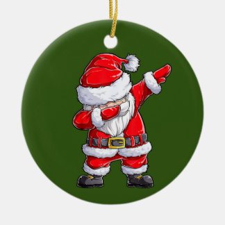 Weihnachts-Weihnachtskids-Mädchen-Labor Keramik Ornament